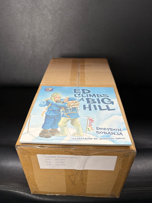 BIG BOX of 110 books - Ed Climbs a Big Hill - Dreydon Sobanja