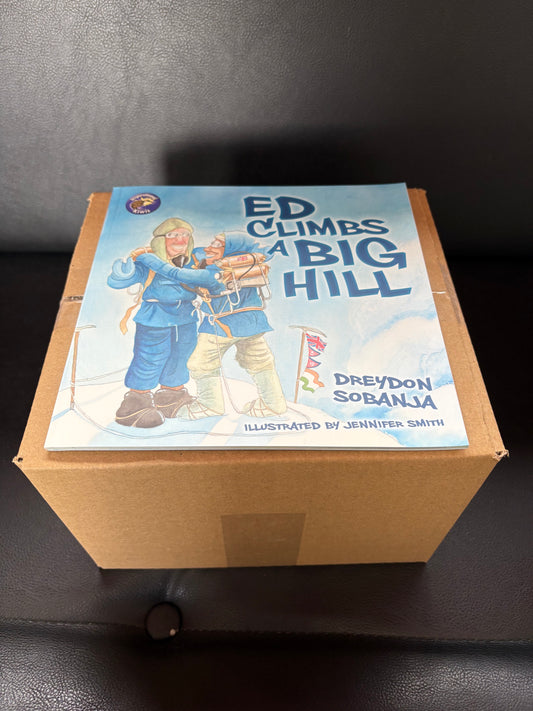 BOX of 40 books - Ed Climbs a Big Hill - Dreydon Sobanja