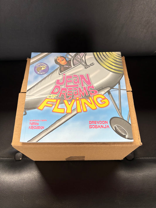 BOX of 35 books - Jean Dreams of Flying - Dreydon Sobanja