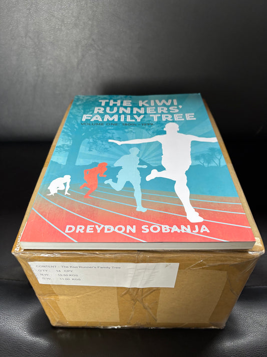BOX of 14 books - The Kiwi Runners' Family Tree: Volume One - Dreydon Sobanja