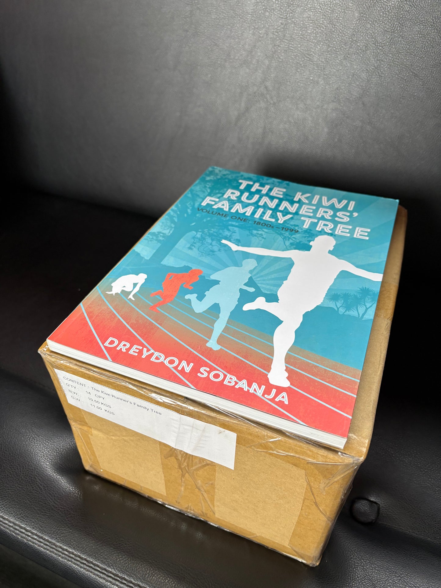 BOX of 14 books - The Kiwi Runners' Family Tree: Volume One - Dreydon Sobanja