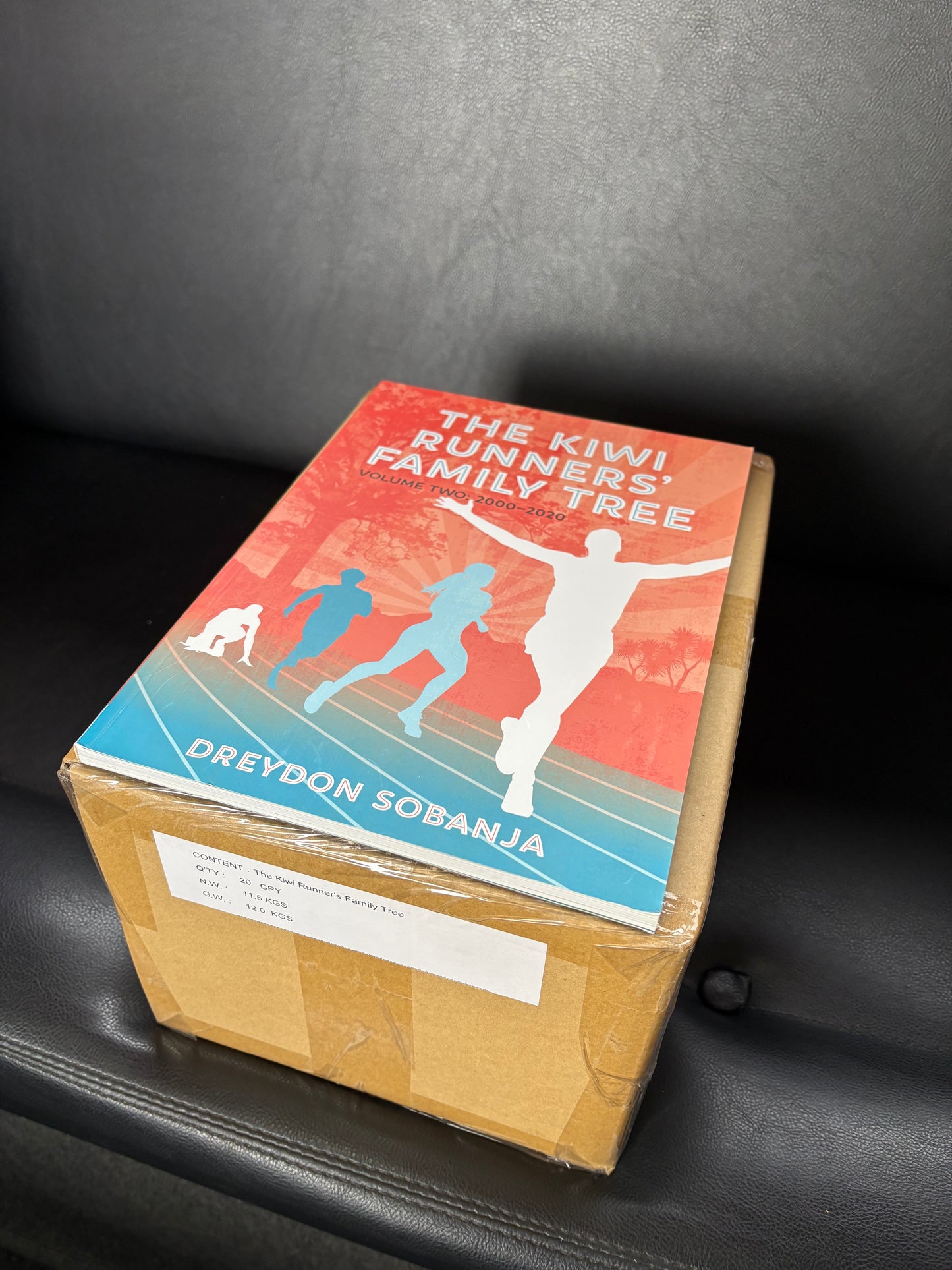 BOX of 20 books - The Kiwi Runners' Family Tree: Volume Two - Dreydon Sobanja